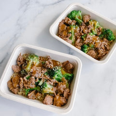 Broccoli Beef and Steamed Quinoa Power Pack