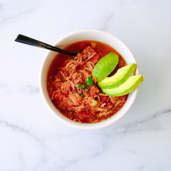 Single Serve Mexican Chicken Soup