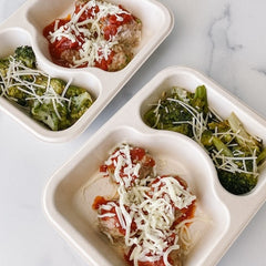 Parmesan Meatball+Roasted Broccoli Power Pack