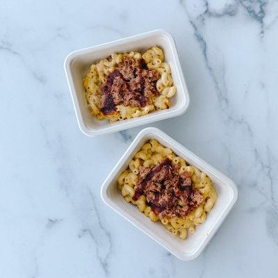 Pork Butt Mac and Cheese Quick Pack