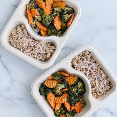 Savory Apple Pork with Roasted Broccoli and Carrots Power Pack